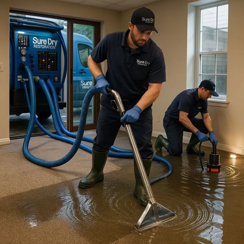 Water Extraction and Removal process in Shelby, MS